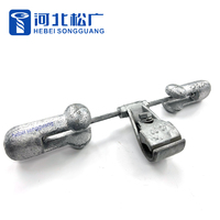 Amortisseur de vibrations en alliage d'aluminium pour ligne électrique, type FDZ/FR/FD, matériel de ligne aérienne, vente chaude