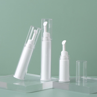 Conteneurs de stockage de crème pour les yeux cosmétiques sous vide rechargeables Mini bouteille à pompe sans air pour l'emballage de soins de la peau de sérum pour les yeux