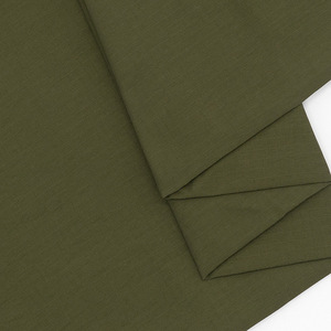 Tissu kaki en mélange de coton 70*21, tissé en drill non extensible, à carreaux, en stock pour vêtements de travail - Product Image 6