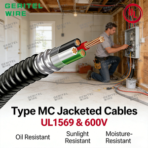 Cables Eléctricos UL1569 <span class=keywords><strong>de</strong></span> Cobre Puro XLPE XHHW/XHHW-2 para Entierro Directo, 600V, <span class=keywords><strong>Cable</strong></span> MC para Proyectos <span class=keywords><strong>de</strong></span> Construcción - Product Image 5