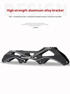 ROSENLE FX Scarpe Professionali da Pattinaggio di Velocità per Adulti con Tomaia in Fibra di Carbonio e Rete, Unisex, per Competizioni di Pattinaggio Inline, Taglia Grande - Product Image 2