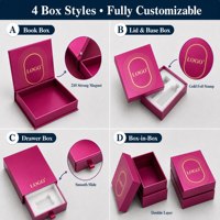 Boîte cadeau de luxe en carton rigide brillant avec logo imprimé de haute qualité, doublure en mousse EPE personnalisée, emballage en papier pour flacon de parfum