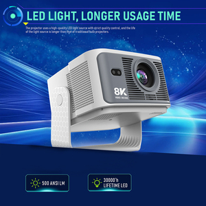 Topleo 1080p Android-Projektor 8k Tragbarer Video 4k Heimprojektor Betriebssystem Android 14 Proyector HD 1080p Mini-Projektor - Product Image 4
