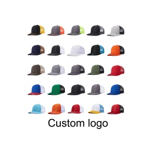 Casquette de baseball unie à 6 panneaux, style trucker, réglable avec fermeture snapback, en coton, vierge, pour la personnalisation, vente en gros directe usine - Product Image 1