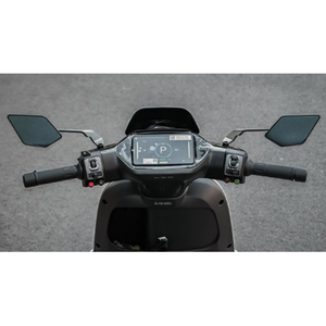 Nouvel ensemble de rétroviseurs pliables à 90 degrés réglables RSP, motif en fibre de carbone, boîtier en ABS, vue large, universel pour <span class=keywords><strong>moto</strong></span> et scooter - Product Image 4