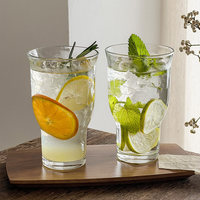 Bouteille d'eau en verre à large ouverture, style Instagram, préférée des influenceurs, pour jus et boissons froides, grande capacité, design élégant