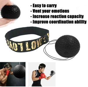 Bola DE VELOCIDAD DE <span class=keywords><strong>BOXEO</strong></span> montada en la cabeza Pu Punch <span class=keywords><strong>Ball</strong></span> Mma Sanda entrenamiento mano ojo reacción hogar bolsa de arena Muay Thai <span class=keywords><strong>Boxeo</strong></span> EQUIPO DE Fitness - Product Image 4