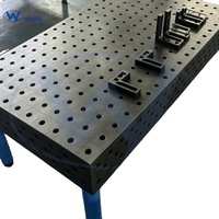 Table de soudage 3D de précision 1000x800x200mm |   Station de travail en acier pour la révision et la réparation d'équipements