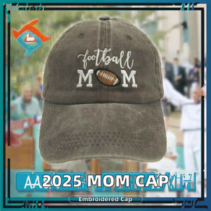 Nouvelle Casquette de Baseball 2025 pour Femme, Casquette <span class=keywords><strong>Trucker</strong></span> Brodé, Casquette Maman de Football en Tissu Courant, Cadeau pour Mères et Femmes - Product Image 3
