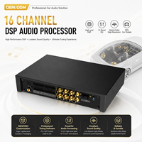 Prosesor Audio DSP 16x16 16 Kanal Audio Mobil dengan Auto Mixing AEC Logo Kustom Langsung dari Pabrik