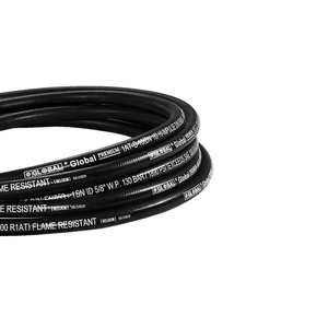 Tuyau hydraulique DIN 20022 1SN Tresse à fil unique SAE R1 Tuyau en caoutchouc résistant à l'huile et aux fluides - Product Image 1