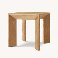 Table basse carrée moderne en bois massif de haute qualité pour salon, meubles de maison, canapé-lit