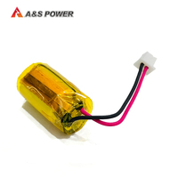 Baterai Solid State Li-polymer 3.7V Isi Ulang A&S Power 10160 85mAh 10.2x15mm 500+ Siklus PCB Garansi 12 Bulan