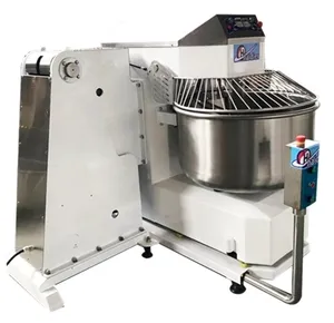 Endüstriyel ticari ağır 200L ekmek un karıştırıcı makinesi 50Kg 100Kg Spiral hamur karıştırıcı
