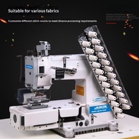 Machine à coudre industrielle multi-aiguilles à point noué VC008 pour ceintures et bandes élastiques