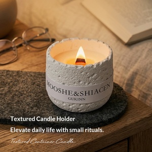 Cold Mountain Style Scented <b>Candle</b> Natural Soy Wax Wooden Wick Relaxing Aromatherapy <b>Candle</b> For Home Decor Gift - Product Image 5