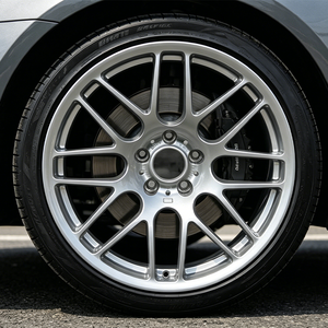 Jantes forgées sur mesure 1 pièce à rayons croisés, roues forgées de luxe 5*120 5*100 5*112 5*114.3 18 19 20 Argent 8-10J pour Q60 IS GS ES - Product Image 6