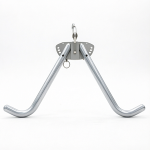 Adjustable Steel <b>Attachment</b> Bar Quick Lock Multi Grip Row Handle <b>Lat</b> <b>Pull</b> <b>Down</b> Spreader Bar for Gym - Product Image 1