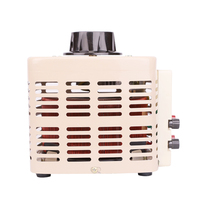 Régulateur de tension réglable TDGC2 -1KVA monophasé 220V en cuivre 0-300V Variac