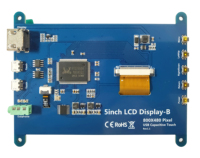 Écran LCD TFT 5 pouces 800x480 pour Raspberry Pi, écran tactile capacitif