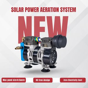 Vijverbeluchter Op Zonne-Energie 35 Lpm Draagbare Dc-Pomp Voor 0.5 Hectare Tot 6M Diepte Visvijvers - Product Image 2