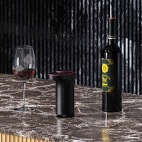 Bar Smart Screen Touch Pompe À Gaz Électrique Liqueur Boisson Whisky Distributeur Décanteur De Vin avec Aérateur