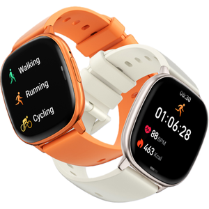 Montre connectée Amoled Screen HD17 Air, application FitCloudPro, ultra-fine, étanche IP68, appels Bluetooth, surveillance de la fréquence cardiaque, montre connectée sport - Product Image 1