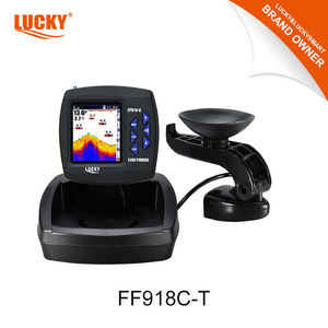 เครื่องหาปลา Lucky FF918C-T หน้าจอสี แบบชาร์จไฟได้ ใช้สายโซนาร์ ระยะตรวจจับ 0.6ม.-183ม. สำหรับการตกปลา - Product Image 3