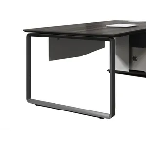 Escritorio de ordenador para 6 personas, mesa de trabajo de metal para muebles de oficina, nuevo estilo, 2021