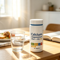 Comprimés de calcium, magnésium, zinc et vitamine D3 de haute qualité ; compléments de collagène ; directement du fabricant OEM