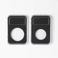 Inserts personnalisables pour dalles d'affichage de taille 20/25/30/35/40mm adaptés au porte-monnaie de boîte de collection NGC PCGS Grade