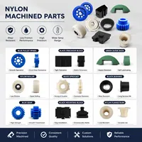Fabricant de composants d'ingénierie sur mesure en plastique, pièces usinées CNC en nylon résistant à l'usure, bagues de roulement