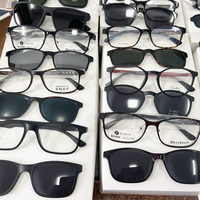 Lunettes de soleil polarisées unisexes de haute qualité, modèles magnétiques assortis à clipser, en Ultem TR, designs variés, en stock