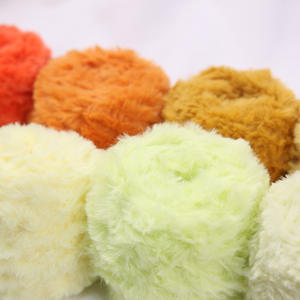 Cong Xiansen Custom 100g lana larga visón Cachemira conejo Imitación Piel alta tenacidad tejido a mano gaseado - Product Image 2