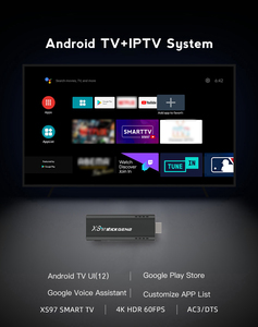 En stock, clé TV certifiée Google Gen2, Chromecast intégré, dongle de divertissement domestique sans fil, petite commande d'échantillon disponible - Product Image 3