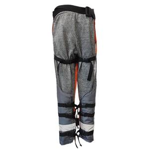 Pantalones de seguridad ajustables AmpsafeX de PE para motosierra, anticaída, resistentes al calor 800C, para tizadores y bosques - Product Image 5