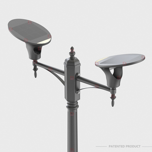 Ngoài trời không thấm nước <span class=keywords><strong>LED</strong></span> năng lượng mặt trời đèn sân vườn cảm biến ánh sáng cơ thể nhôm ấm trắng <span class=keywords><strong>LED</strong></span> màu 3000K 5000K CCT IP65 pin không thấm nước - Product Image 3