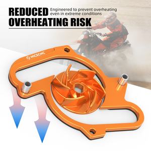 Kit de pompe à eau surdimensionnée NiceCNC pour moteurs <span class=keywords><strong>KTM</strong></span> LC8 950 <span class=keywords><strong>Adventure</strong></span> 2002-2006 <span class=keywords><strong>990</strong></span> <span class=keywords><strong>Adventure</strong></span> Baja 2013-2014 <span class=keywords><strong>990</strong></span> SMR SMT 2010-2011 - Product Image 2