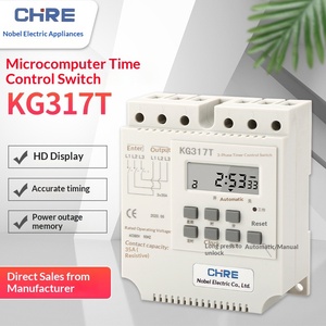 <span class=keywords><strong>Interruptor</strong></span> Temporizador Trifásico KG317T para Bomba de Agua y Ventilador, 380V 60A CA 50Hz, Controlador de Tiempo - Product Image 2