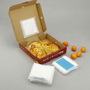 Disposable Anti Condensation <b>Pizza</b> <b>Box</b> 100ctns Pack 3000pcs/ctn 120x80mm Moisture Soaker Adhesive 30ml/pcs Absorbency Pad - Product Image 1