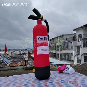 Modèle géant d'<span class=keywords><strong>extincteur</strong></span> <span class=keywords><strong>gonflable</strong></span> pour la publicité extérieure et l'affichage de sensibilisation à la sécurité - Product Image 6