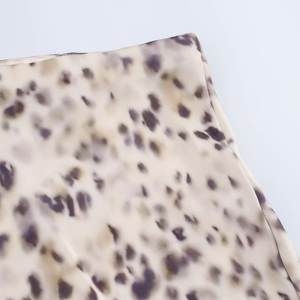 PB&ZA Femme 2024 Nouvelle <span class=keywords><strong>Jupe</strong></span> en <span class=keywords><strong>Satin</strong></span> Multicolore Chic Tendance Vintage Taille Haute Femme Jupes Mujer - Product Image 5