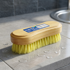 KLEEN up Handheld Wooden Floor <b>Brush</b> with Soft Bristles for Floor Cleaning [Code 0611] - Product Image 3
