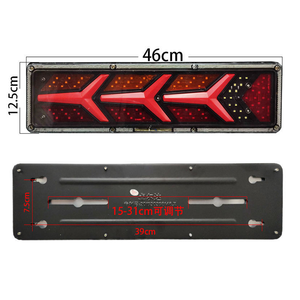 Nueva Luz Trasera LED de 24V para Camión, Luz de Freno, Reversa y Niebla, IP67 Impermeable, Alta Calidad, Fácil Instalación para Camión y Tractor - Product Image 3