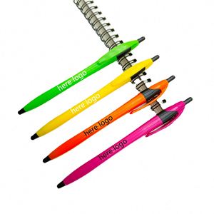 Stylos à bille rétractables Slimster à grip ergonomique – Encre noire à pointe moyenne pour une écriture fluide, idéaux pour le journaling - Product Image 2
