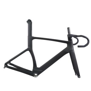 Disc Road Bike <b>Frame</b> TT-X38 T47 Thread Racing Full Hidden Cycle <b>Frame</b> Carbon Road PATRICK5 - Product Image 1