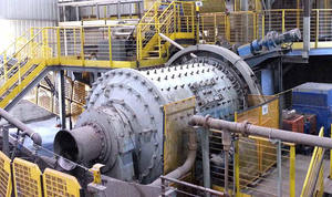 Broyeur à billes, petite ligne de production de minerai d'or, équipement important, 1 tonne par heure, placé après l'équipement de concassage - Product Image 3