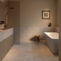 Carreaux de céramique rétro modernes 300x900mm, finition mate, antidérapants, résistants à l'usure, texture pierre, pour sols de supermarchés et salons