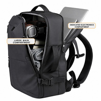 Sac à dos multifonctionnel de grande capacité, durable, en Oxford, élégant, antivol, avec port USB, imperméable, pour les voyages en plein air, sac pour ordinateur portable