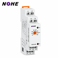 OEM ODM 220V-440V AC/DC Miniatur Relai Timer Proteksi Tegangan Tiga Fasa Tertutup Rapat Relai Kegagalan Fasa